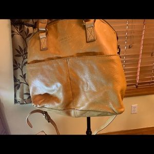American leather bag- soft and supple leather